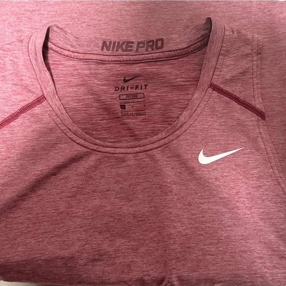 Nike Pro Dri-FIT Red Tank Top